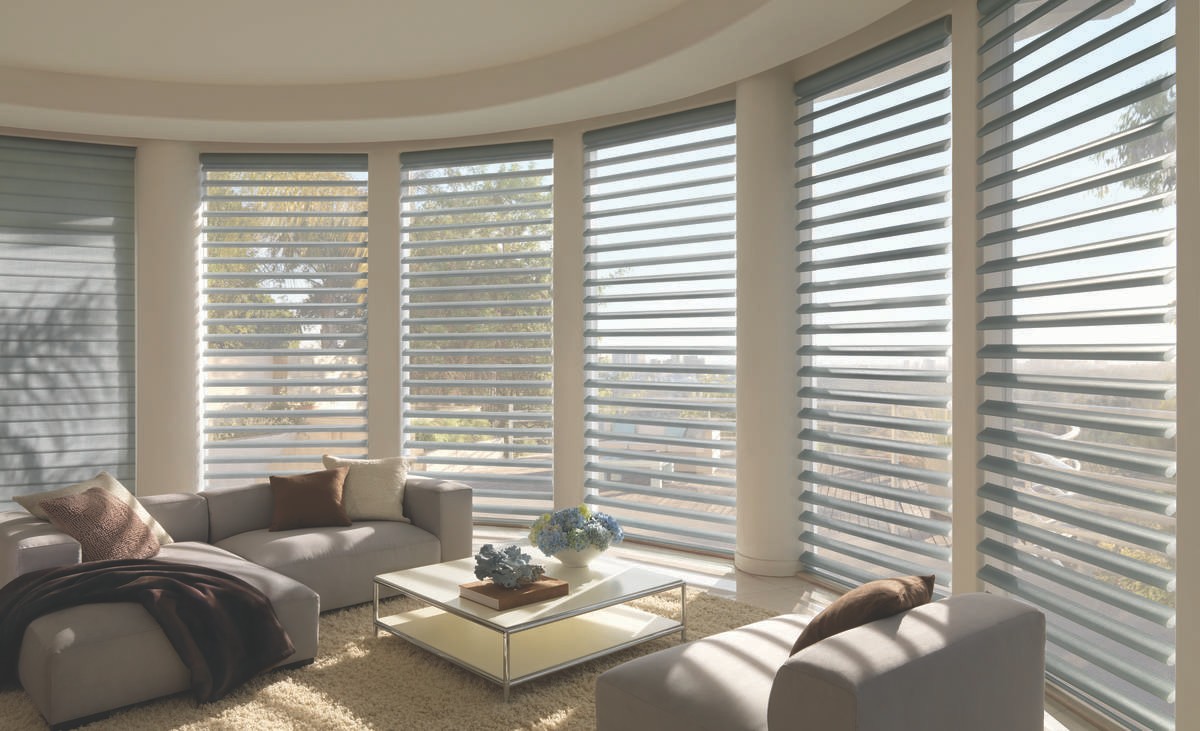 Hunter Douglas Pirouette® Window Shadings Silhouette® Window Shadings near Anaheim, California (CA) window sheers.