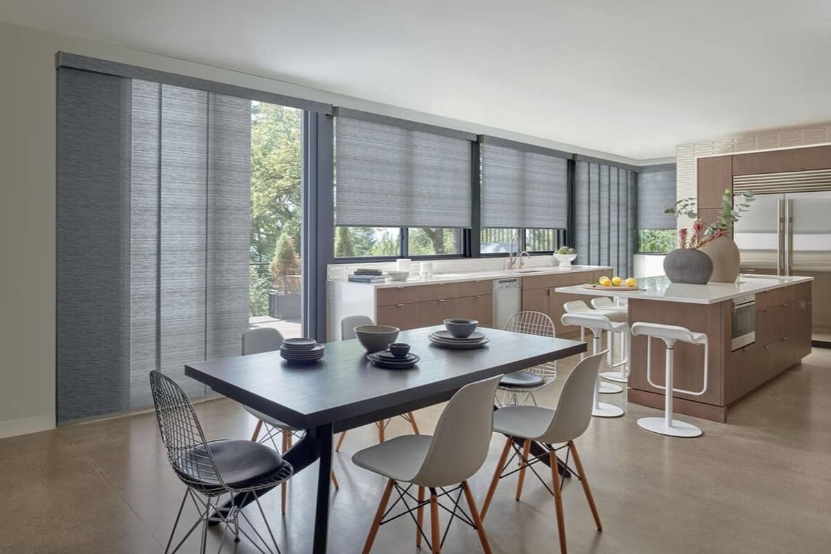 Hunter Douglas Designer Roller Shades, blackout shades near Anaheim and Rancho Santa Margarita, California (CA)