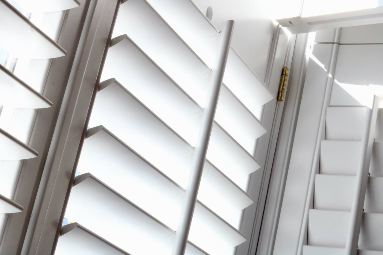 Custom shutters in a home near Anaheim, CA